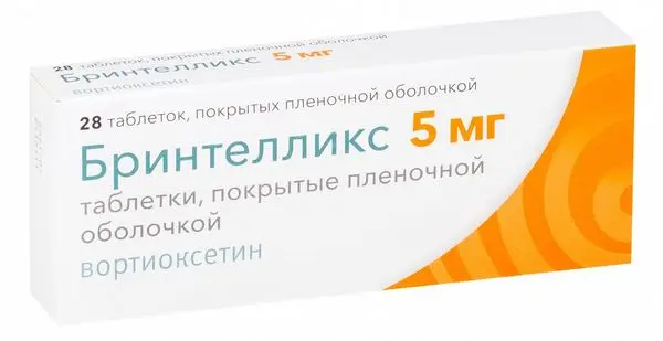 Бринтелликс 5мг №28 табл п/пл/об ^ Бринтелликс 5мг №28 табл п/пл/об ^