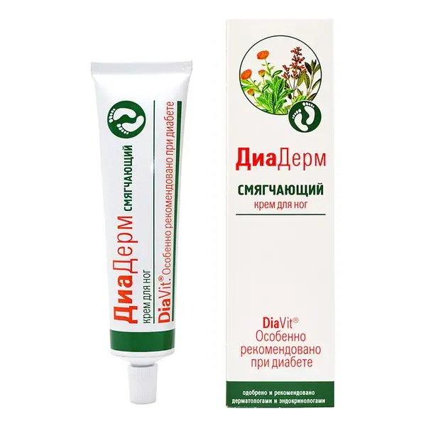 Диадерм крем  д/ног смягчающий 75мл