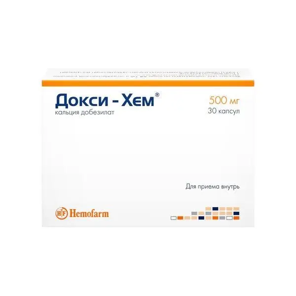 Докси-хем 500мг №30 капс. ^