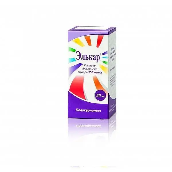 Элькар 300мг/мл 50мл р-р. ^ Элькар 300мг/мл 50мл р-р. ^