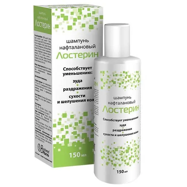 Лостерин шампунь нафталановый 150мл. Лостерин шампунь нафталановый 150мл.