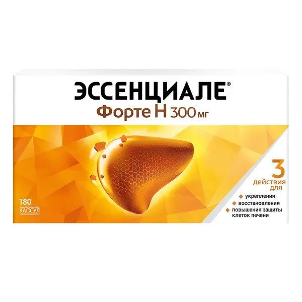 Эссенциале форте Н 300мг капс №90 ^ Эссенциале форте Н 300мг капс №90 ^