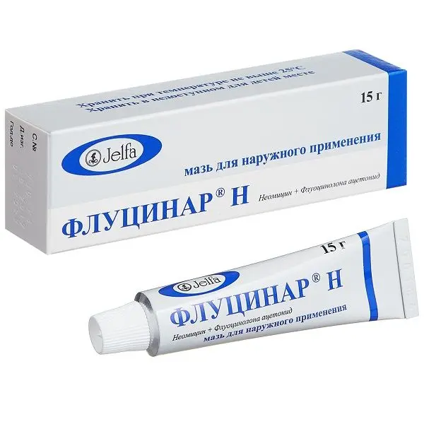 Флуцинар Н 15г мазь ^ Флуцинар Н 15г мазь ^