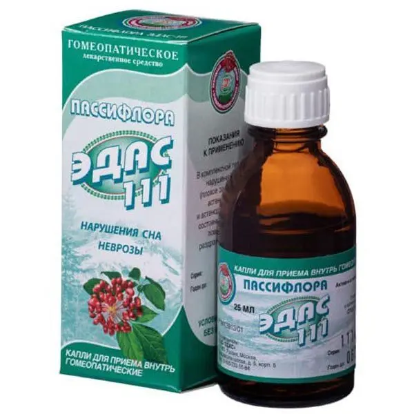 Эдас 111 25мл капли ^