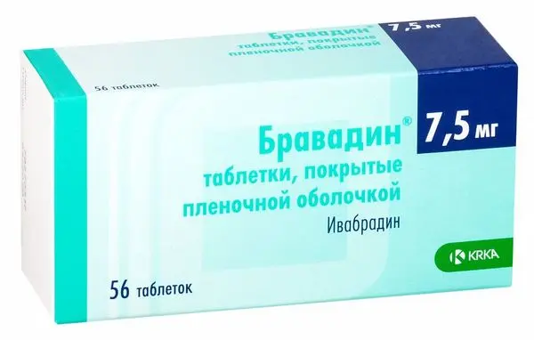 Бравадин 0,005 №56 таб п/о ^