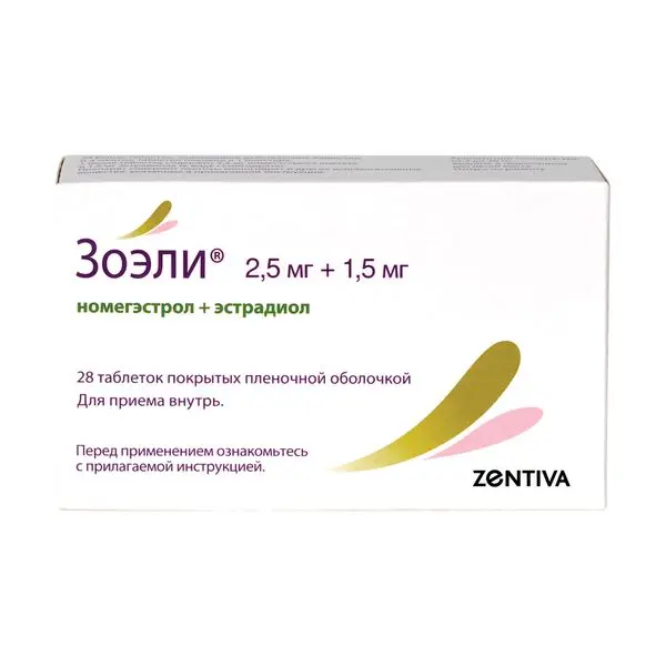 Зоэли 0,0025+0,0015 №28 таб п/о ^