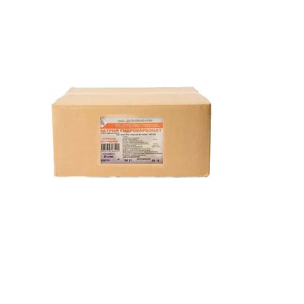 Натрия гидрокарбонат фл 40мг/мл  200мл №28 ^