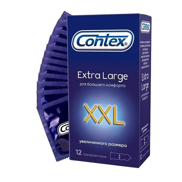 Презервативы Contex №12 Extra large увел.разм.