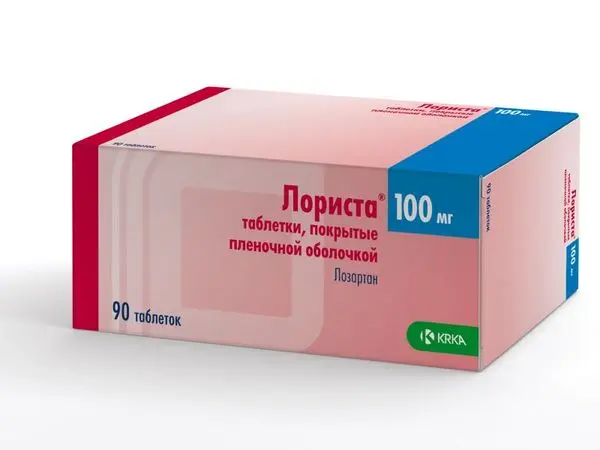 Лориста 100мг №90 таб п/о ^