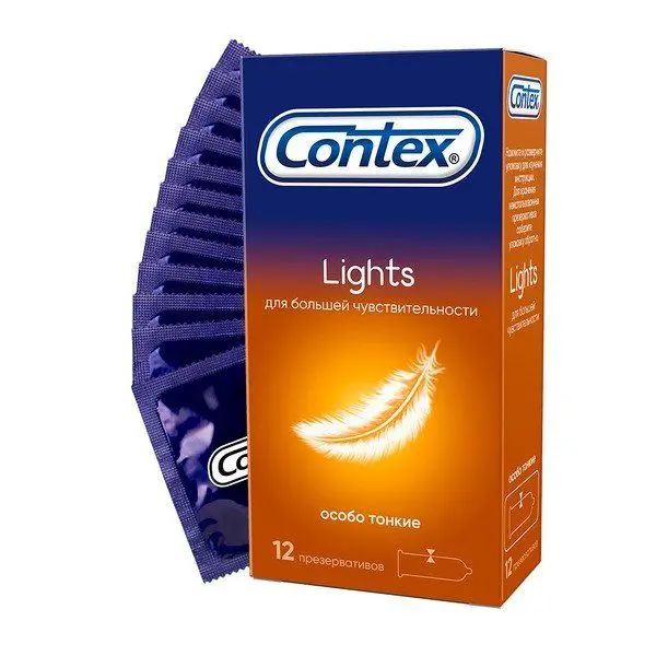 Презервативы Contex №12 Lights (особо тонкие)