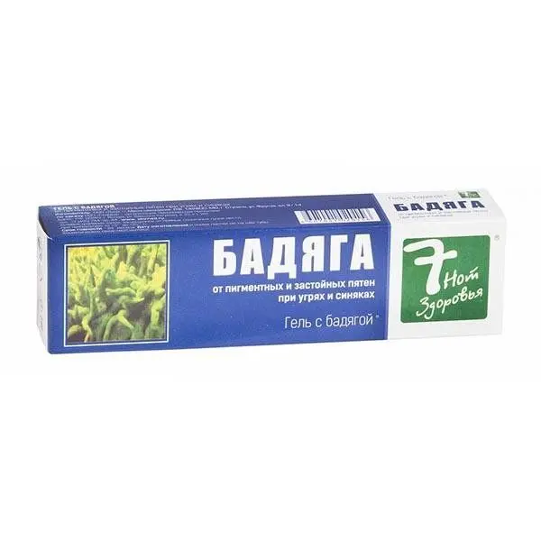 Бадяга гель от син/ушиб 7 нот здоровья 50мл