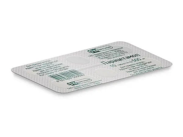 Парацетамол 500мг №10 таб ^