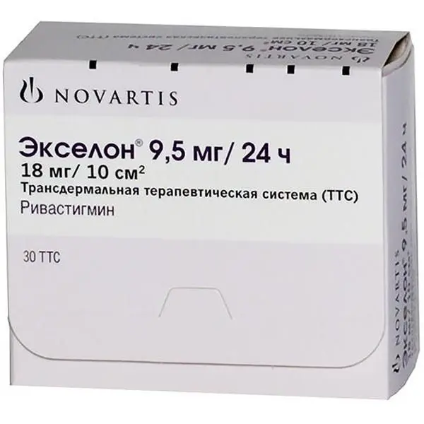 Экселон ТТС 9,5 мг/сут №30 пак ^