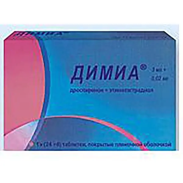 Димиа 3 мг+0,02мг №28 таб п/о ^