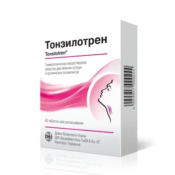 Тонзилотрен №60 таб ^