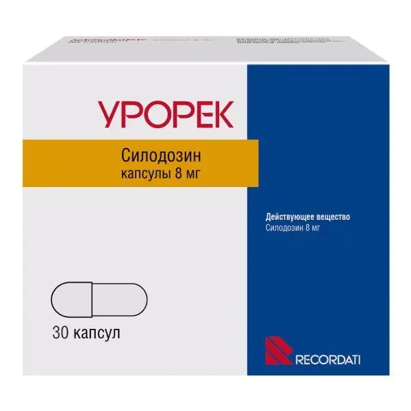 Урорек капс. 8мг №30 ^ Урорек капс. 8мг №30 ^