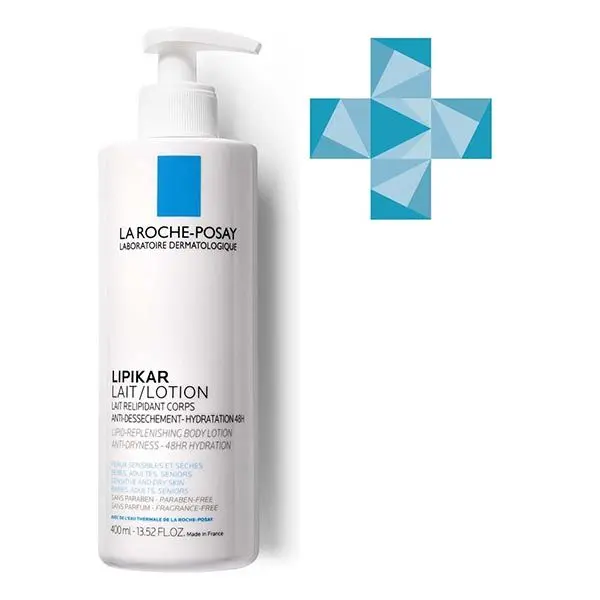 ЛяРошПозе Липикар молочко без /отдушек 400мл фл/доз