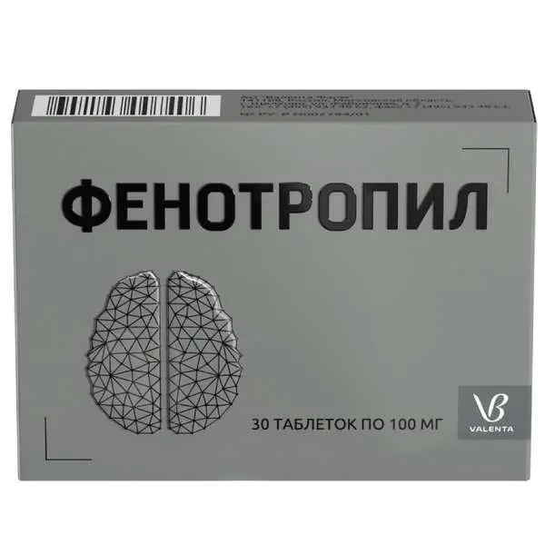 Фенотропил 100мг №30 таб. Фенотропил 100мг №30 таб.
