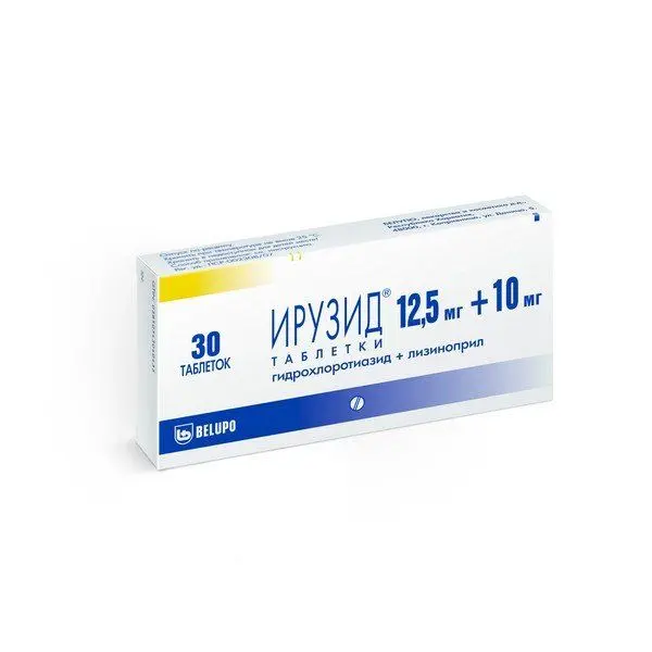 Ирузид 20мг/25мг №30 таб ^