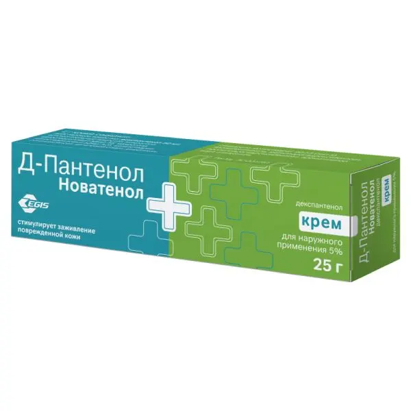 Д-Пантенол крем 25г ^ Д-Пантенол крем 25г ^