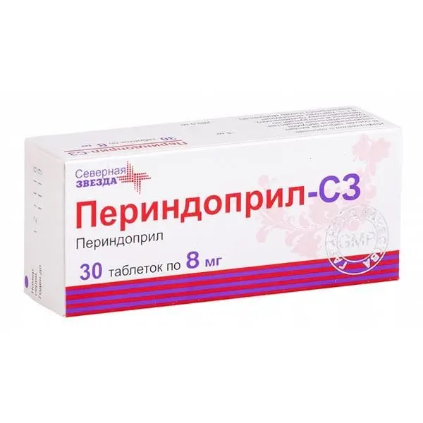 Периндоприл-СЗ 8мг  №30 таб. ^