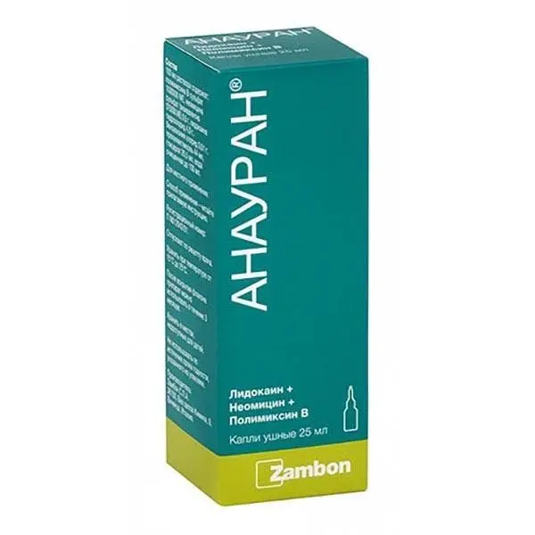 Анауран капли 25мл ^
