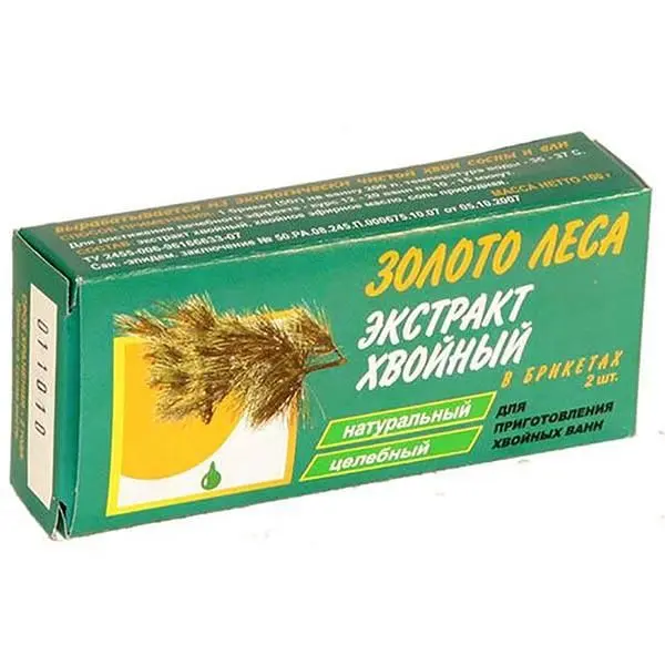 Хвойный экстр №2 брикеты