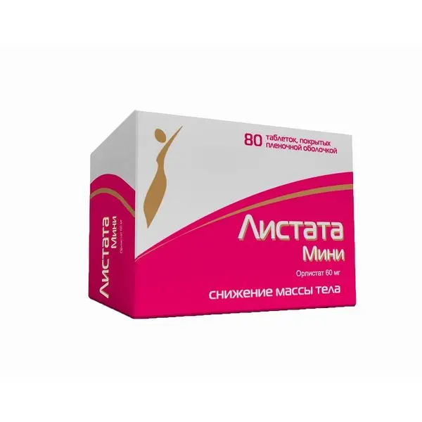 Листата мини 60мг №40 таб п/о ^