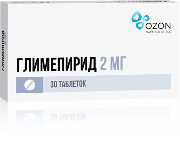 Глимепирид 2 мг №30 таб ^