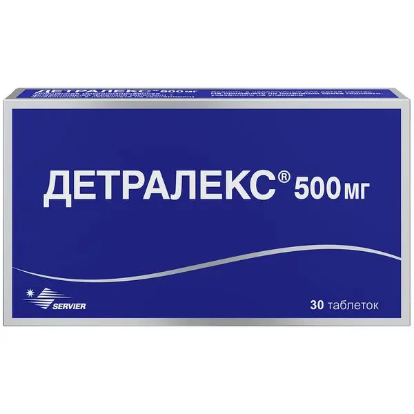 Детралекс таб 500мг №30 ^