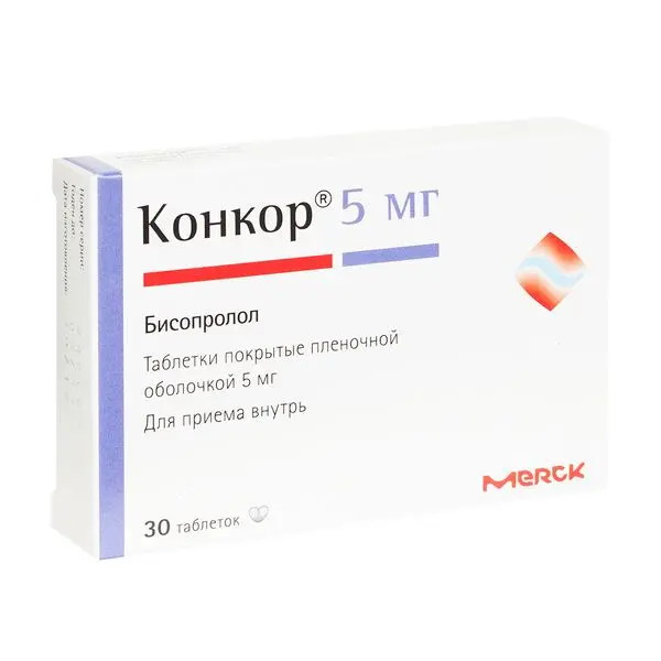 Конкор  5мг №30 таб. ^