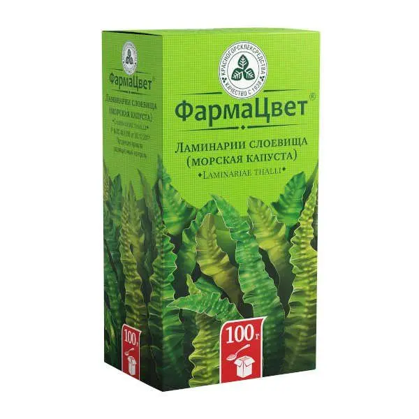 Ламинарии слоевища (морская капуста) 100г