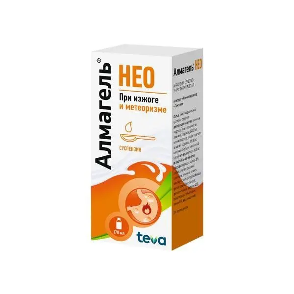 Алмагель НЕО сусп. 170мл ^