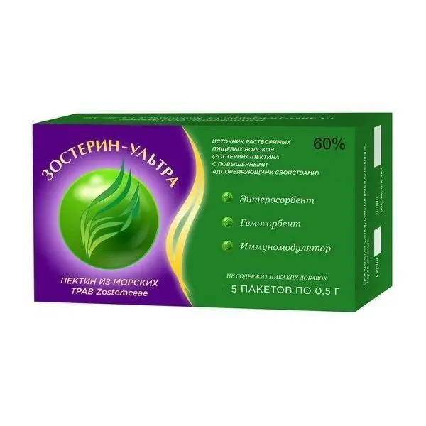 Зостерин-Ультра пор. 60% 0,5 №10