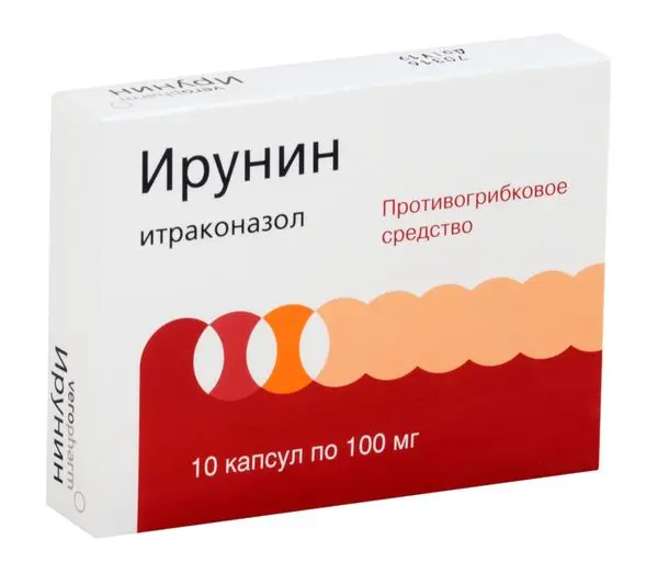 Ирунин 100мг №6 капс ^ Ирунин 100мг №6 капс ^