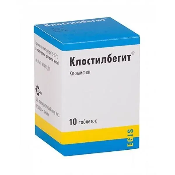 Клостилбегит 50мг №10 таб ^ Клостилбегит 50мг №10 таб ^