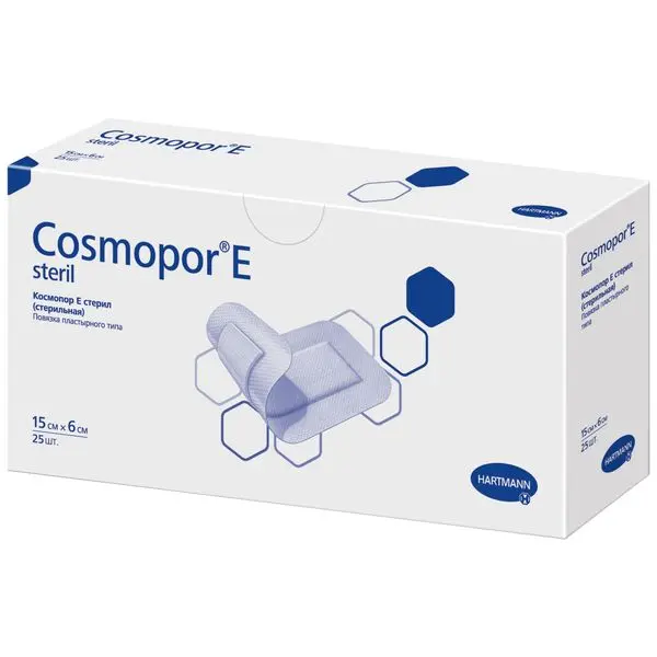 Повязка Cosmopor E 7,2*5см №50 шт/уп