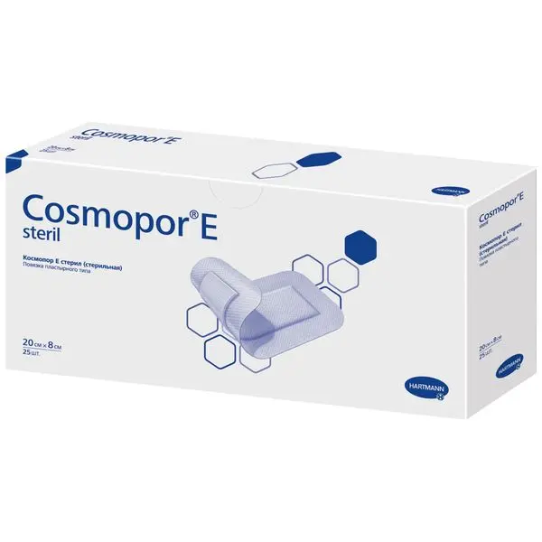 Повязка Cosmopor Е 10*8см №25шт/уп Повязка Cosmopor Е 10*8см №25шт/уп