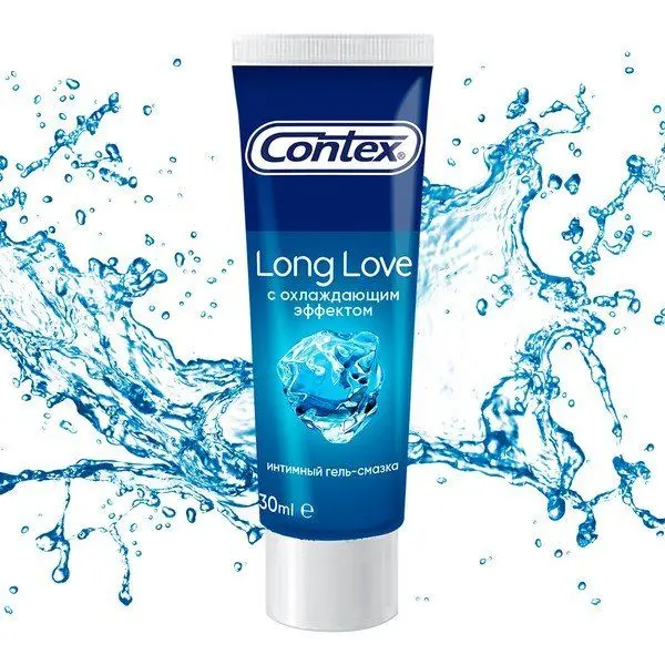 Гель-смазка Contex Long love 30мл с охл./эффектом Гель-смазка Contex Long love 30мл с охл./эффектом