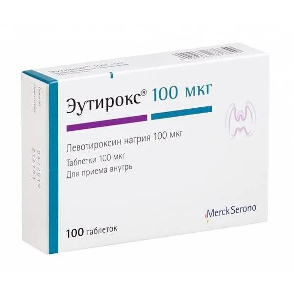 Эутирокс 100мкг таб №100. ^ Эутирокс 100мкг таб №100. ^