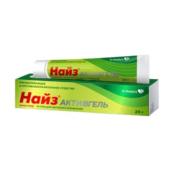 Найз 1%-20г гель ^ Найз 1%-20г гель ^