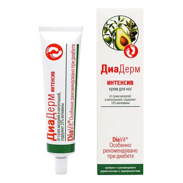 Диадерм крем  д/ног интенсив 75мл