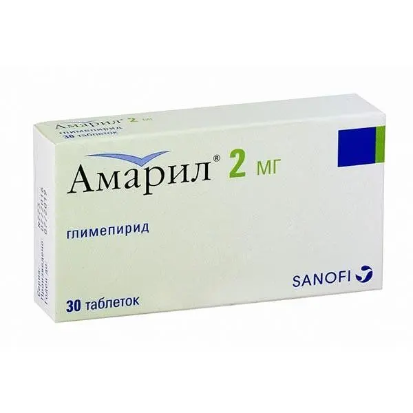 Амарил 2мг №30 таб ^