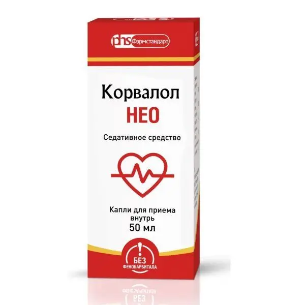 Корвалол Нео 50мл фл.-кап. ^