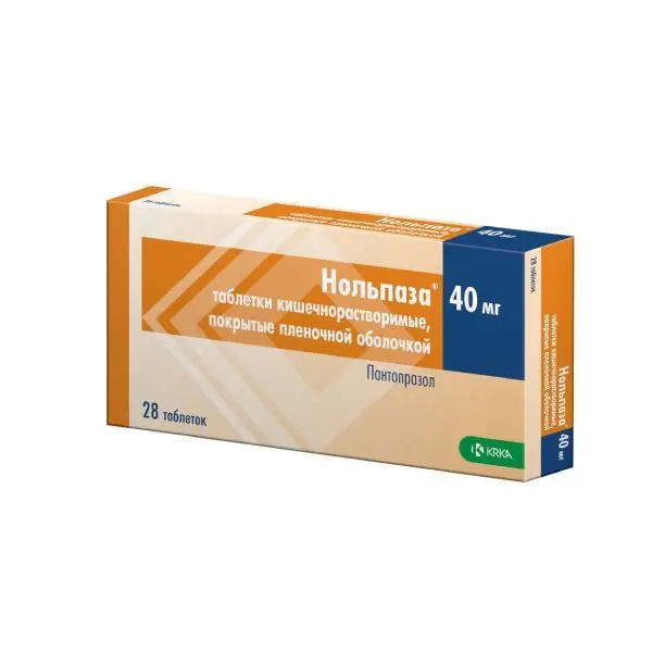 Нольпаза 0,04 №28 таб п/о ^