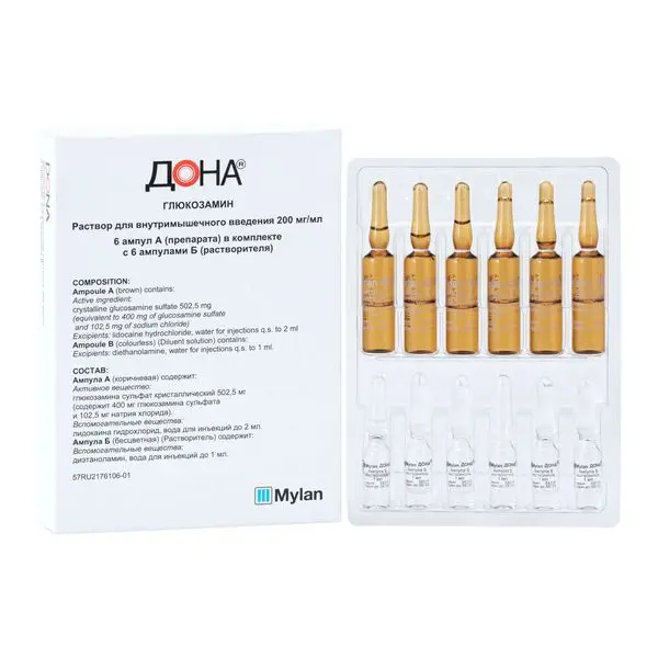 Дона 400мг-2мл №6 амп. ^ Дона 400мг-2мл №6 амп. ^