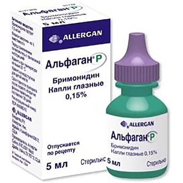 Альфаган р капли гл. 0,15%  фл.-капельницы 5мл ^ Альфаган р капли гл. 0,15%  фл.-капельницы 5мл ^