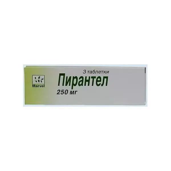 Пирантел 250мг №3 таб ^ Пирантел 250мг №3 таб ^