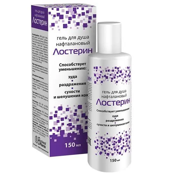 Лостерин шампунь нафталановый 150мл. Лостерин шампунь нафталановый 150мл.