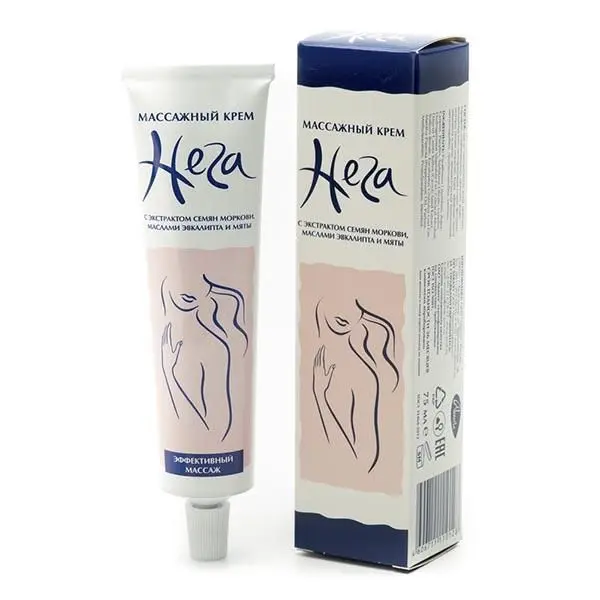 Нега крем массажный  75мл туба Нега крем массажный  75мл туба